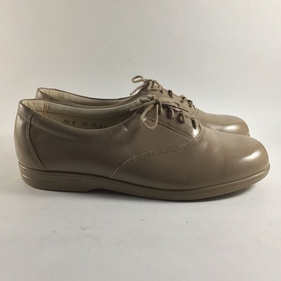 SAS Whisper tripad comfort shoes lace up sneakers brown size 9.5 wide - Picture 1 of 8